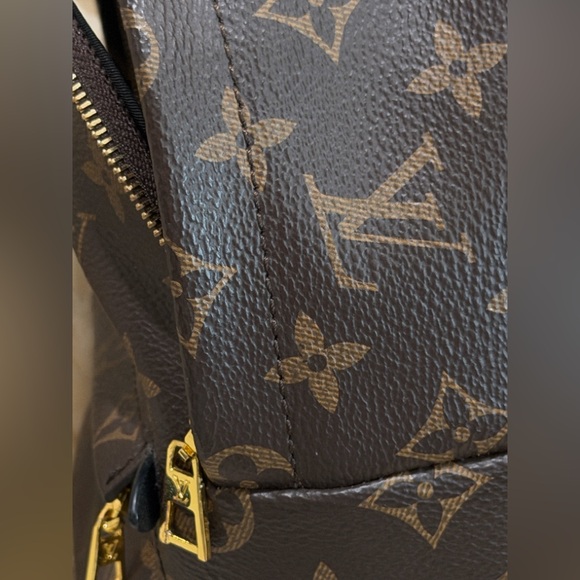 Louis Vuitton Monogram Mini Backpack in Dark Brown with Gold Hardware - Picture 14 of 17